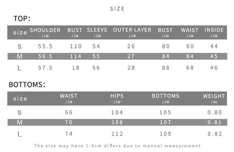 Sportswear 3 Piece Set